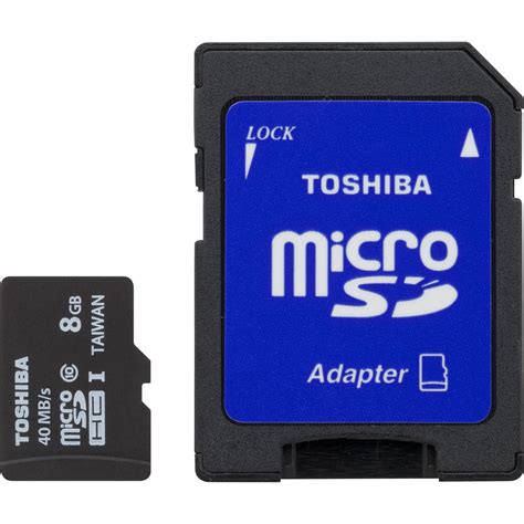 toshiba SDHC memory card